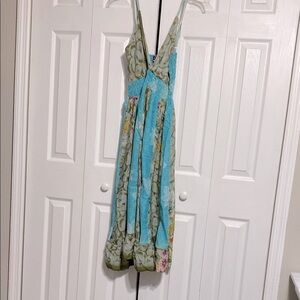 Junglee Billiee aqua dress Free Size S / M